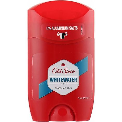 Old Spice Whitewater Desodorante en Barra para Hombres, 50 ml